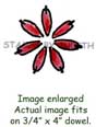 AAA-252 Embroidered Flower